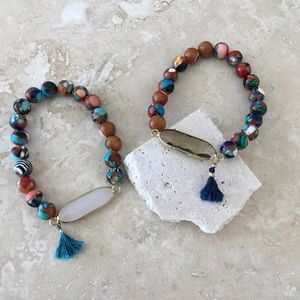 LAST 1! MULTI COLOR BEADED BRACELET